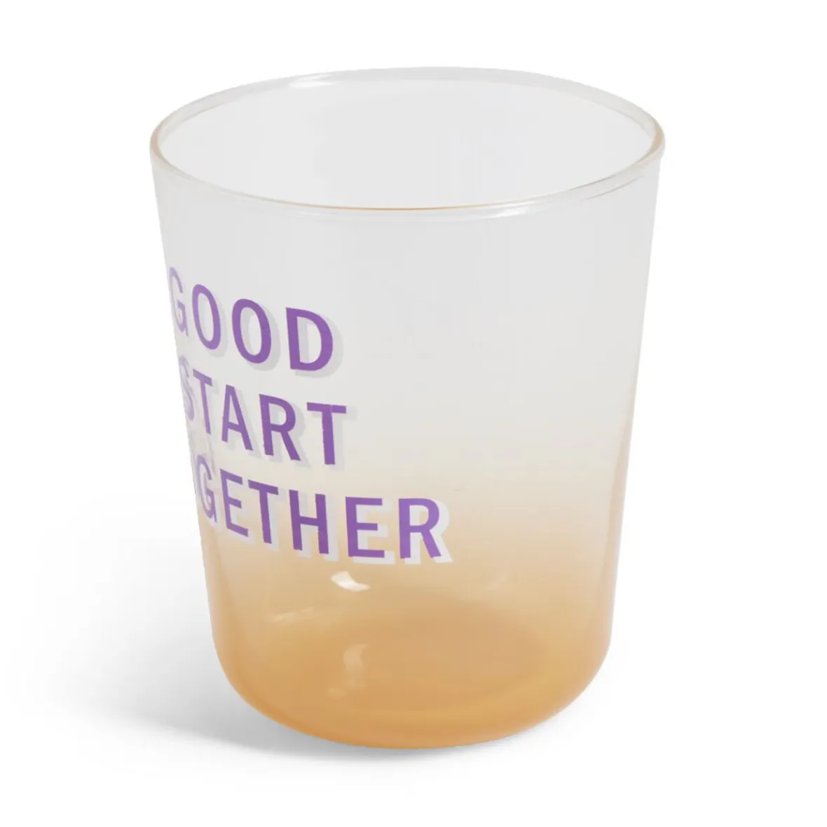 Gifi Vaisselle Et Accessoires De Table^Verre coloré avec message 315ml