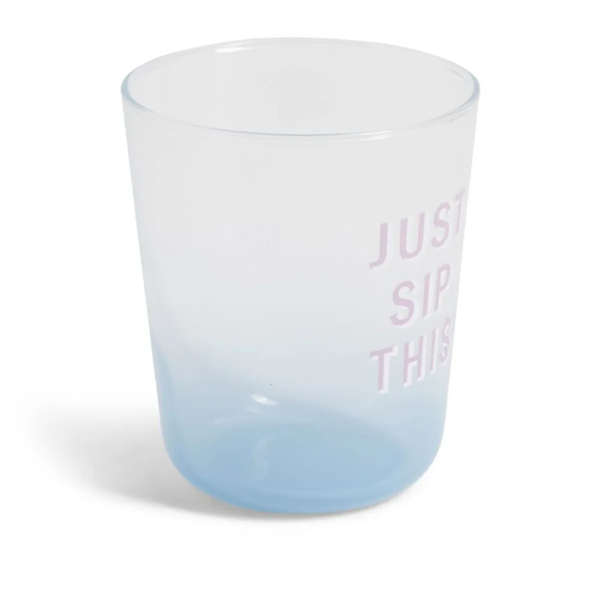 Gifi Vaisselle Et Accessoires De Table^Verre coloré avec message 315ml