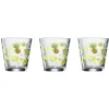 Gifi Vaisselle Et Accessoires De Table^Verre conique bas motif exotique 25,5 cl x3