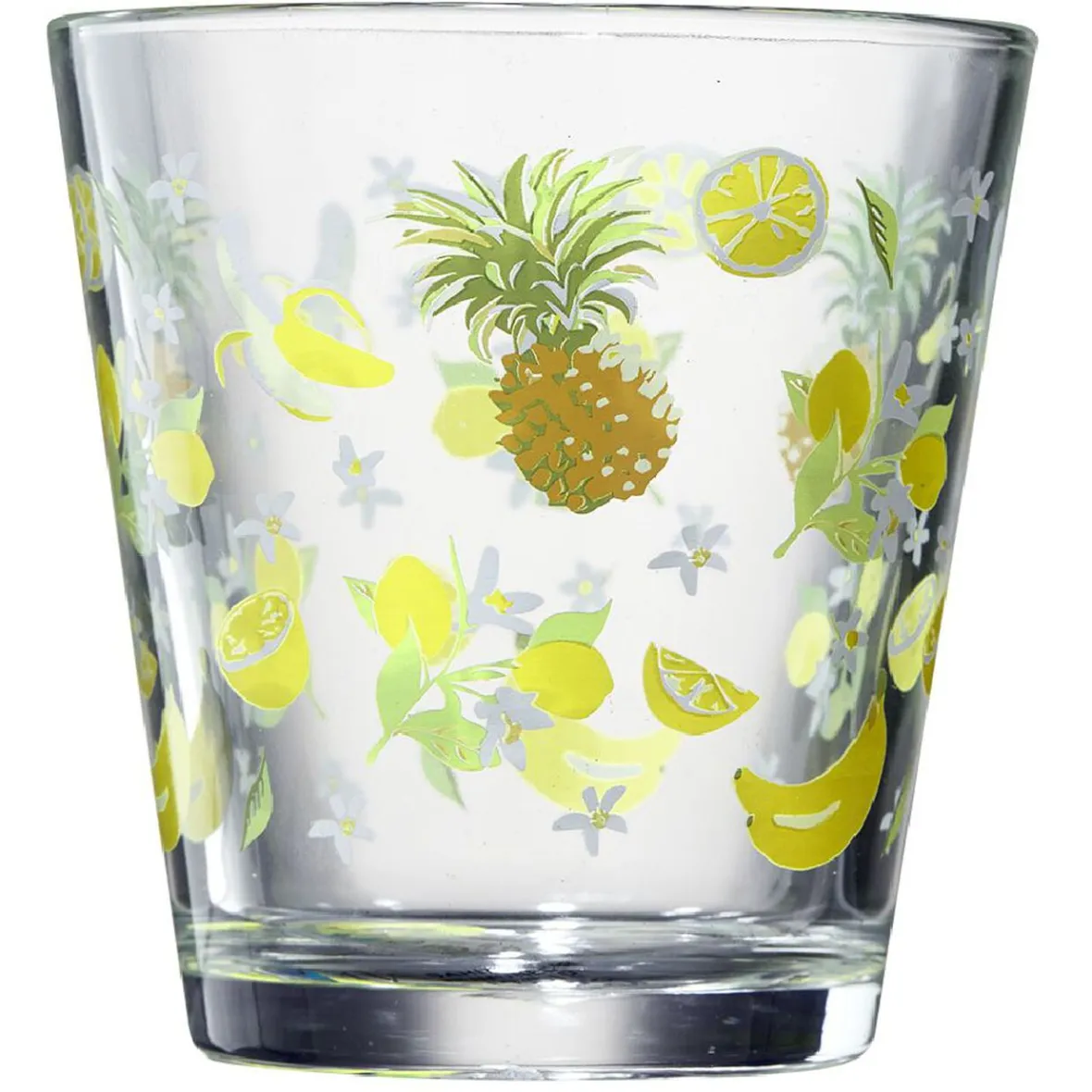 Gifi Vaisselle Et Accessoires De Table^Verre conique bas motif exotique 25,5 cl x3