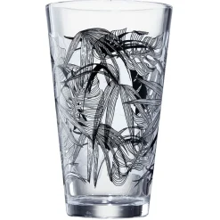 Gifi Vaisselle Et Accessoires De Table^Verre conique bas motif feuillage 32,5 cl x3