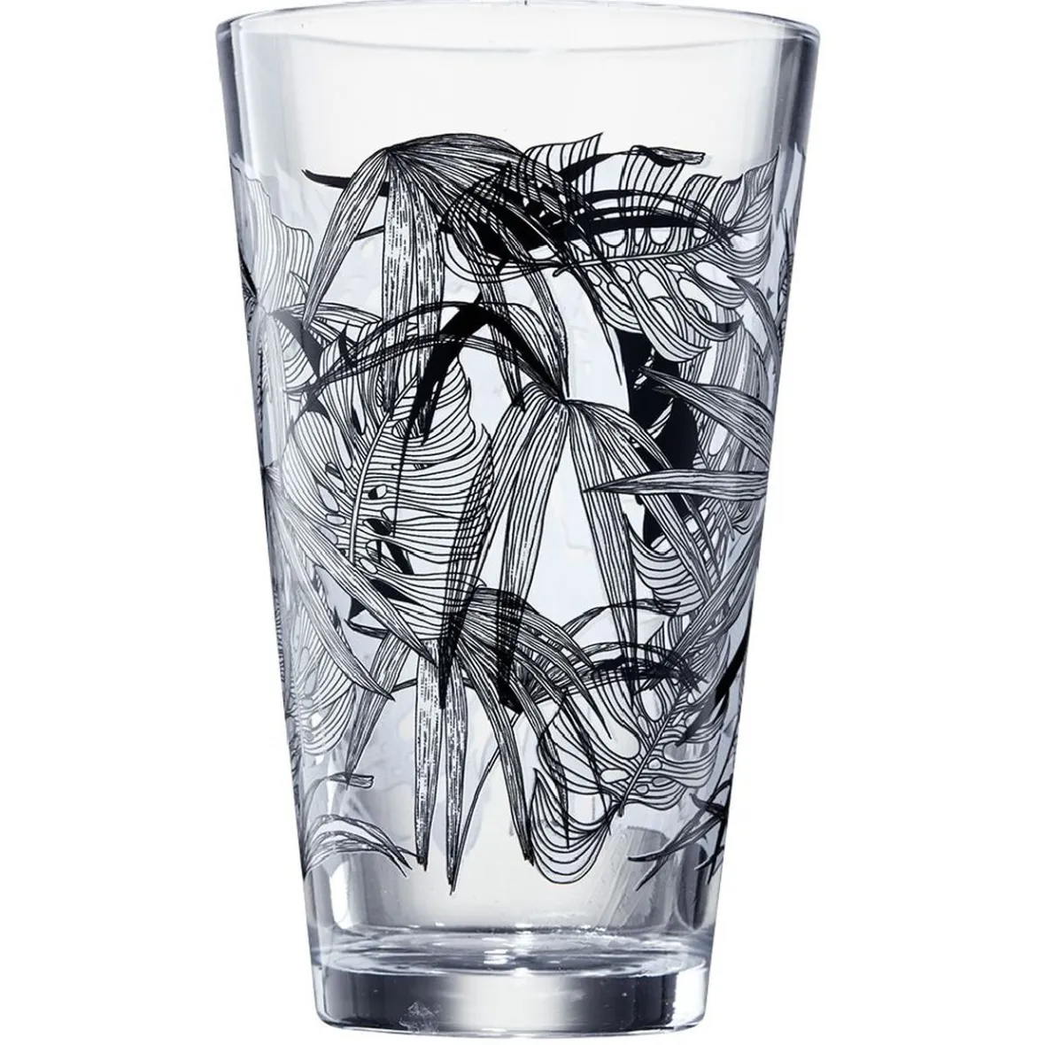 Gifi Vaisselle Et Accessoires De Table^Verre conique bas motif feuillage 32,5 cl x3