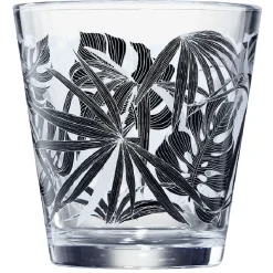 Gifi Vaisselle Et Accessoires De Table^Verre conique bas motif feuillage 25,5 cl x3