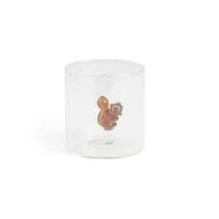Gifi Vaisselle Et Accessoires De Table^Verre décor écureuil 350ml Ø8xH8,5cm