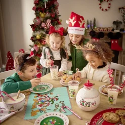 Gifi Vaisselle Et Accessoires De Table^Verre Disney Noël Mickey Minnie 30cl x3