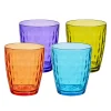 Gifi Vaisselle Et Accessoires De Table^Verre gobelet coloré uni x 4