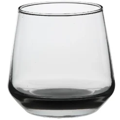 Gifi Vaisselle Et Accessoires De Table^Verre gobelet transparent anthracite x4