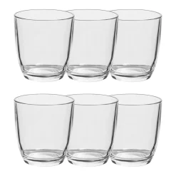 Gifi Vaisselle Et Accessoires De Table^Verre gobelet transparent x 6