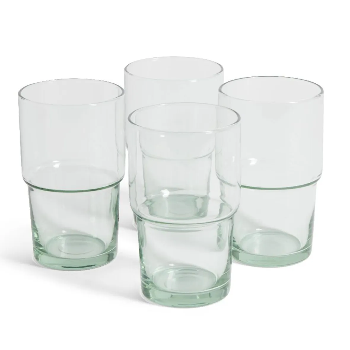 Gifi Vaisselle Et Accessoires De Table^Verre haut 44cl en verre recyclé transparent Ø7,7xH13cm