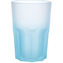 Gifi Vaisselle Et Accessoires De Table^Verre haut effet givré bleu fluo 40 cl - Frozen