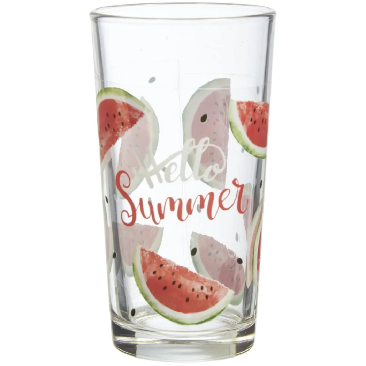 Gifi Vaisselle Et Accessoires De Table^Verre haut pastèque Hello Summer x 6