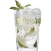 Gifi Vaisselle Et Accessoires De Table^Verre Mojito transparent inscription et motif citron x2