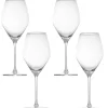 Gifi Vaisselle Et Accessoires De Table^Verres à vin transparents 45 cl x4