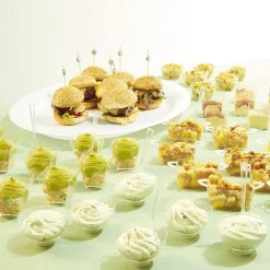 Gifi Vaisselle Et Accessoires De Table^Verrine x50 + mini-cuillère x50 réutilisable transparent